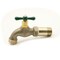 Thrifco Plumbing 3/4 Inch MIP x 3/4 Inch GHT SOT Brass Hose Bibb, ARROWHEAD 6415102 - alternate 1